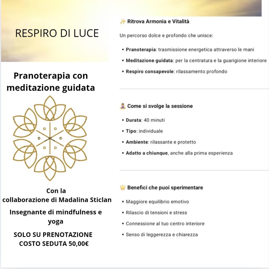 Servizi - Respiro di Luce